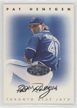 1996 Leaf Signature Series - Autographs - Silver #_PAHE - Pat Hentgen