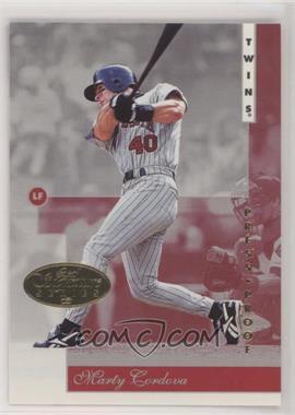 1996 Leaf Signature Series - [Base] - Gold Press Proof #141 - Marty Cordova