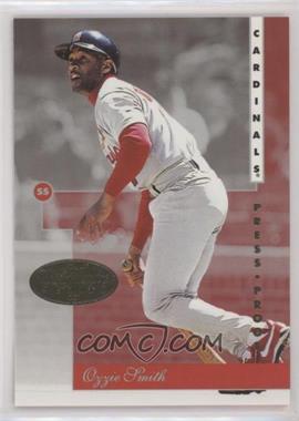 1996 Leaf Signature Series - [Base] - Gold Press Proof #52 - Ozzie Smith