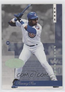 1996 Leaf Signature Series - [Base] - Platinum Press Proof #24 - Sammy Sosa