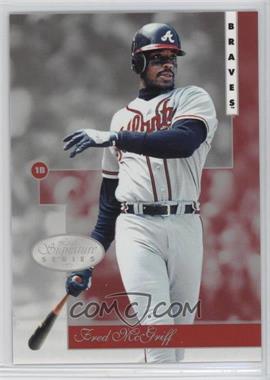 1996 Leaf Signature Series - [Base] #38 - Fred McGriff