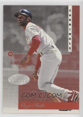 1996 Leaf Signature Series - [Base] #52 - Ozzie Smith