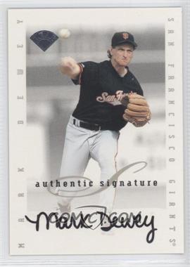 1996 Leaf Signature Series - Signatures Update #_MADE - Mark Dewey