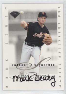 1996 Leaf Signature Series - Signatures Update #_MADE - Mark Dewey