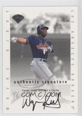 1996 Leaf Signature Series - Signatures Update #_WAKI - Wayne Kirby