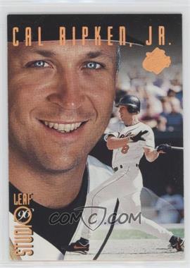 1996 Leaf Studio - [Base] - Bronze Press Proof #1 - Cal Ripken Jr. /2000