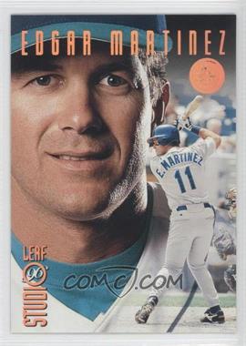 1996 Leaf Studio - [Base] - Bronze Press Proof #34 - Edgar Martinez /2000