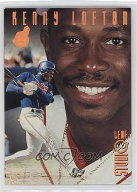 1996 Leaf Studio - [Base] - Bronze Press Proof #45 - Kenny Lofton /2000