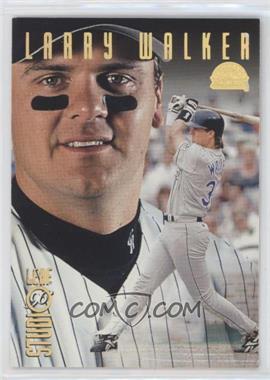 1996 Leaf Studio - [Base] - Gold Press Proof #78 - Larry Walker /500