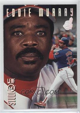 1996 Leaf Studio - [Base] - Silver Press Proof #96 - Eddie Murray /100