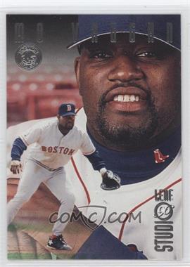 1996 Leaf Studio - [Base] #104 - Mo Vaughn