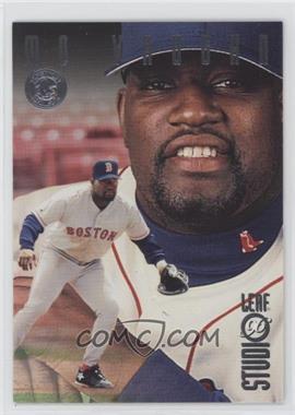 1996 Leaf Studio - [Base] #104 - Mo Vaughn