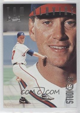 1996 Leaf Studio - [Base] #12 - Tom Glavine