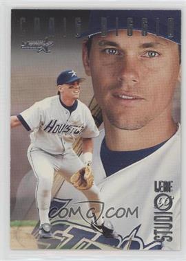 1996 Leaf Studio - [Base] #41 - Craig Biggio