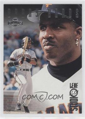 1996 Leaf Studio - [Base] #76 - Barry Bonds