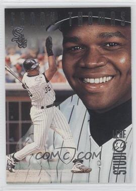 1996 Leaf Studio - [Base] #93 - Frank Thomas