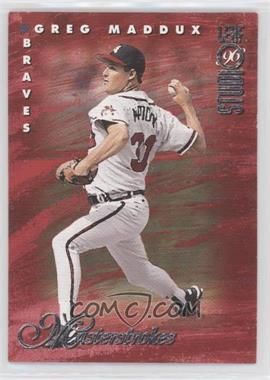 1996 Leaf Studio - Masterstrokes - Sample #8 - Greg Maddux /5000