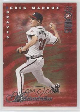 1996 Leaf Studio - Masterstrokes - Sample #8 - Greg Maddux /5000