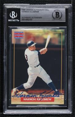 1996 MLB Players Alumni Legends Autograph Collection - [Base] #_HAKI - Harmon Killebrew [BGS Encased]