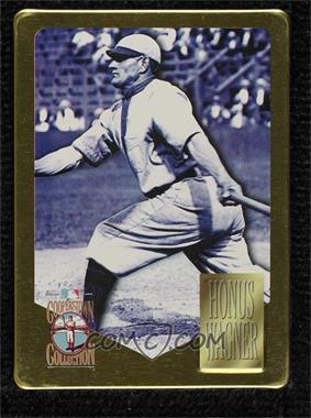 1996 Metallic Impressions Cooperstown Collection Hall of Fame Inductees - Collector's Tin [Base] #5 - Honus Wagner