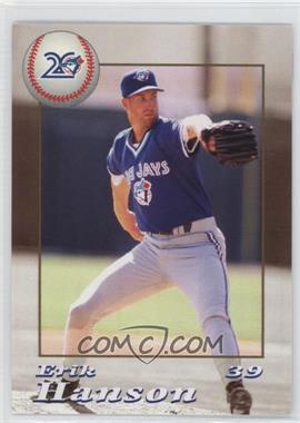 1996 Oh Henry! Toronto Blue Jays - [Base] #39 - Erik Hanson