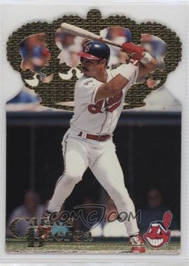 1996 Pacific Crown Collection - Gold Crown Die-Cuts #DC-22 - Carlos Baerga [EX to NM]