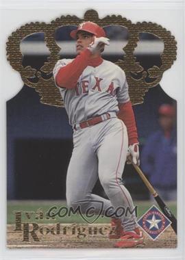 1996 Pacific Crown Collection - Gold Crown Die-Cuts #DC-24 - Ivan Rodriguez