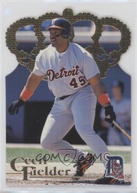 1996 Pacific Crown Collection - Gold Crown Die-Cuts #DC-32 - Cecil Fielder