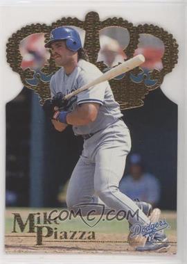 1996 Pacific Crown Collection - Gold Crown Die-Cuts #DC-7 - Mike Piazza