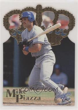 1996 Pacific Crown Collection - Gold Crown Die-Cuts #DC-7 - Mike Piazza