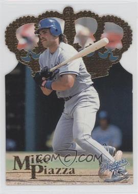 1996 Pacific Crown Collection - Gold Crown Die-Cuts #DC-7 - Mike Piazza