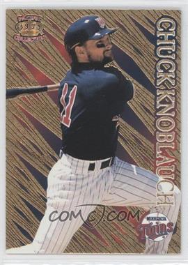 1996 Pacific Prisms - [Base] - Gold #P-114 - Chuck Knoblauch