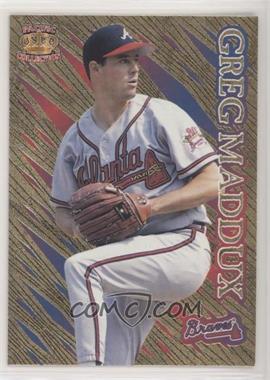 1996 Pacific Prisms - [Base] - Gold #P-6 - Greg Maddux