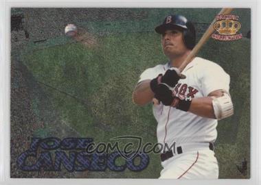 1996 Pacific Prisms - Fence Busters #FB-5 - Jose Canseco