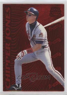 1996 Pacific Prisms - Red Hot Stars #RH-3 - Chipper Jones