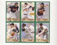 Rafael Palmeiro, Ben McDonald, Chris Hoiles, Carlos Garcia, Al Martin, Denny Ne…