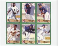 Tim Raines, Albert Belle, Manny Ramirez, Carlos Baerga, Jose Mesa, Gary Gaetti