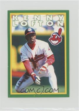 1996 Panini Fleer Album Stickers - [Base] #123 - Kenny Lofton