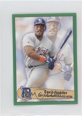 1996 Panini Fleer Album Stickers - [Base] #146 - Cecil Fielder