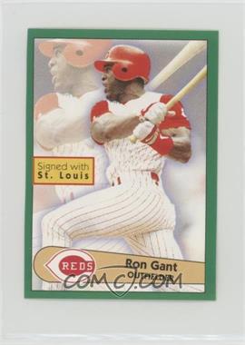 1996 Panini Fleer Album Stickers - [Base] #55 - Ron Gant