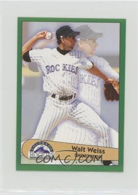 1996 Panini Fleer Album Stickers - [Base] #83 - Walt Weiss