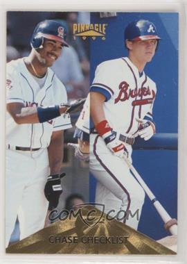 1996 Pinnacle - [Base] #200 - Checklist - Garret Anderson, Chipper Jones [EX to NM]