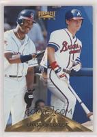 Checklist - Garret Anderson, Chipper Jones