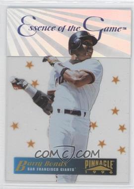 1996 Pinnacle - Essence of the Game #18 - Barry Bonds