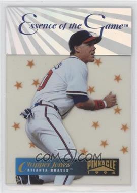 1996 Pinnacle - Essence of the Game #5 - Chipper Jones