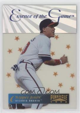 1996 Pinnacle - Essence of the Game #5 - Chipper Jones