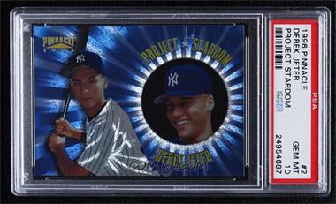 1996 Pinnacle - Project Stardom #2 - Derek Jeter [PSA 10 GEM MT]