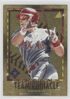 1996 Pinnacle - Team Pinnacle #8 - Mike Piazza, Ivan Rodriguez [EX to NM]