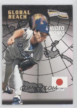 1996 Pinnacle Aficionado - [Base] #151 - Hideo Nomo