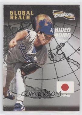 1996 Pinnacle Aficionado - [Base] #151 - Hideo Nomo